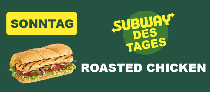 Subway des Tages Sonntag