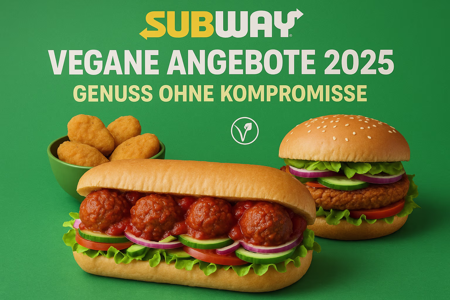 Subway vegane Angebote 2025