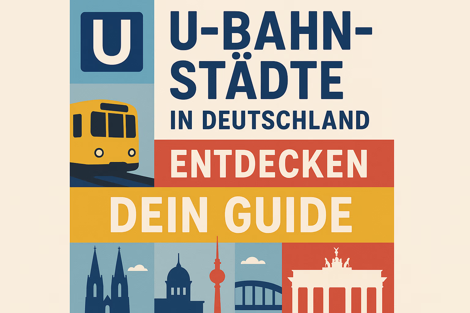 U-Bahn-Städte in Deutschland
